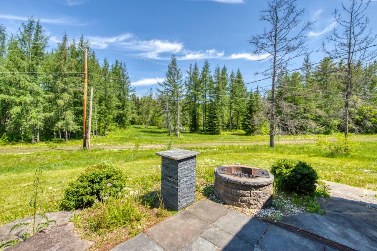 Twin View Log Home Carroll Exterior foto